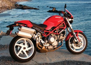 2007 Ducati Monster S2R1000 by water