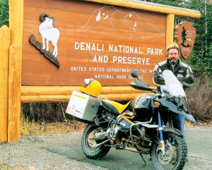 Denali National Park and Preserve sign