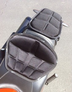 SaddleGel Comfort Pads better distribute rider/passenger weight to reduce pressure points.