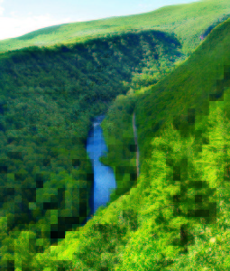 Pine Creek Gorge is often referred to as the Grand Canyon of Pennsylvania.