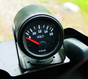 A voltmeter is the best way to make sure you don’t ask too much of your bike’s electrical system.