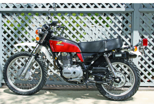 1976 Honda XL350 K2.