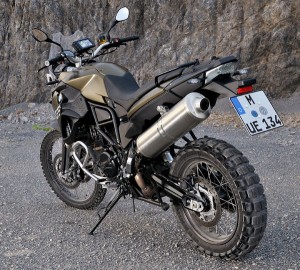 Electronic Suspension Adjustment (ESA), Anti Spin Control (ASC) and lower suspension are new options on the F 800 GS.