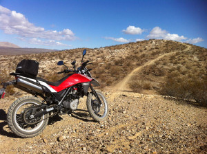 The 2013 Husqvarna TR650 Terra is a very agile, capable dual-sport, equally at home off the road as on.