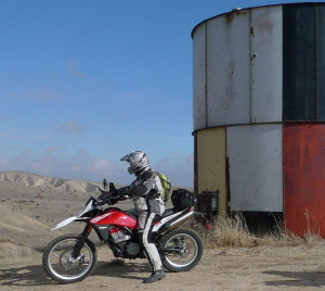 Contemplating the wide open spaces of Carrizo Plain National Monument. The LS2 MX453 served me well all day and beyond.