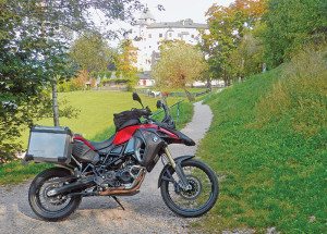 The BMW F 800 GS Adventure, the rich man’s V-Strom. 