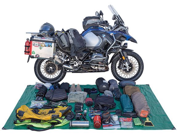 How to Pack a Motorcycle for Camping?