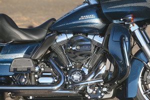 Hidden in the Road Glide Ultra’s fairing lowers are radiators for the Twin-Cooled High Output Twin Cam 103, which makes 10.7 percent more torque than the standard 103.