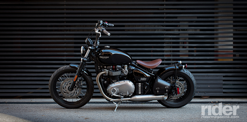 triumph bobber black custom parts