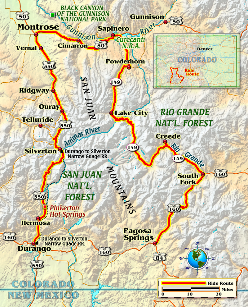 Best Motorcycle Rides In Colorado Map Get Map Update 9954