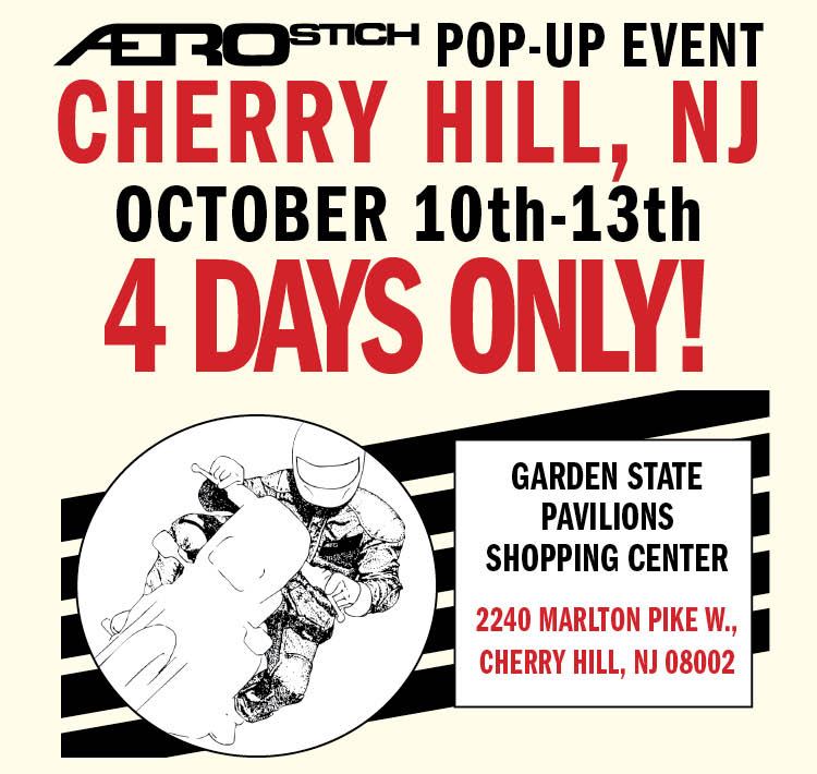 Aerostich Cherry Hill, New Jersey Pop-Up Event
