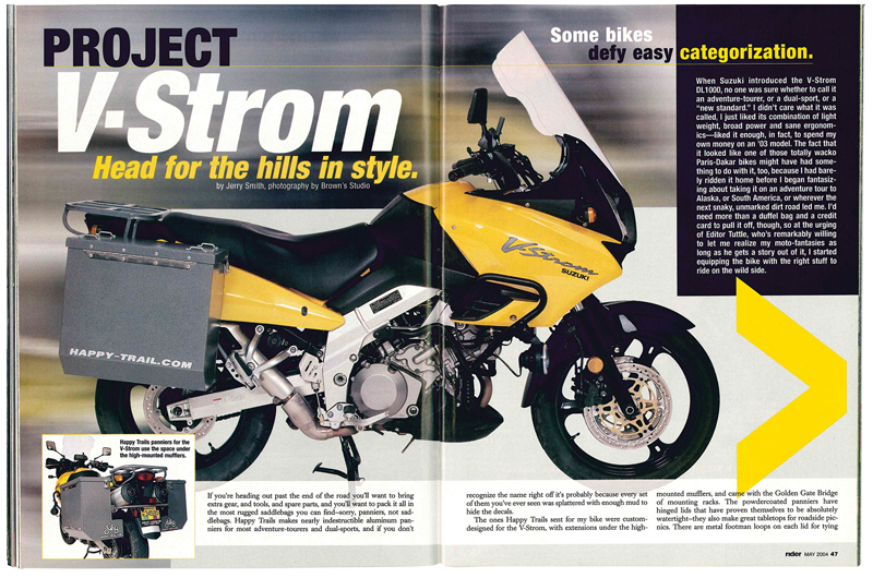Re-Cycling: 2002-2012 Suzuki DL1000 V-Strom 1000