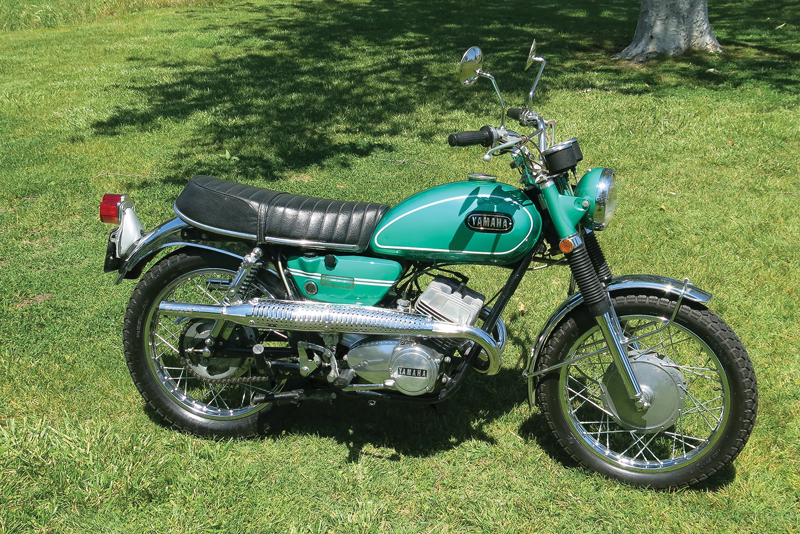 1969 Yamaha 250 cc Street Scrambler Enduro motorcycle vintage advertisement  69