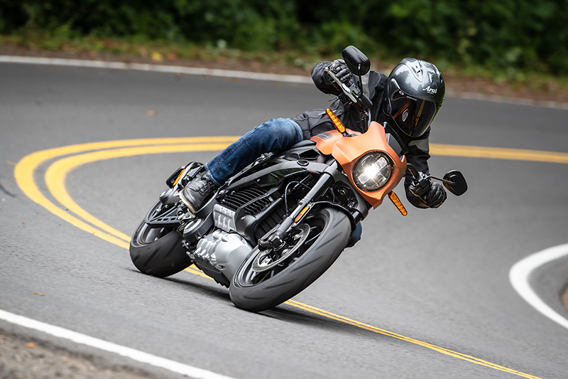 2020 Harley-Davidson LiveWire action