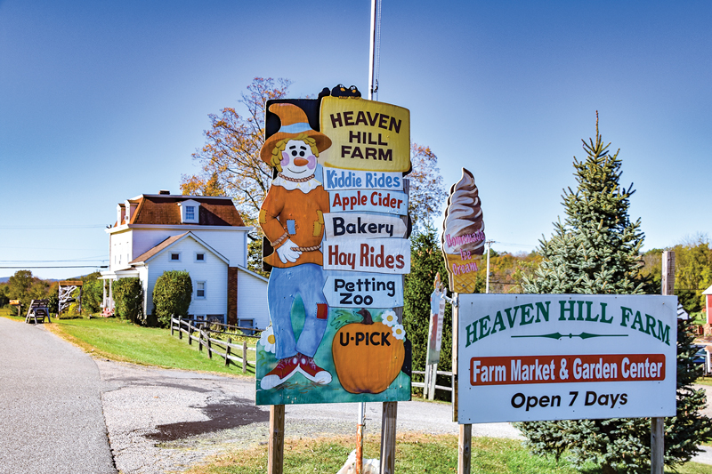 Heaven Hill Farm on Route 97 in Vernon