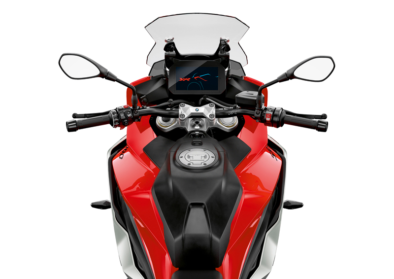 2020 BMW S 1000 XR in Racing Red/White Aluminum