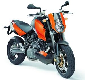 The first bike to come with KTM’s new V-twin will be the 2003 950 Adventure S.