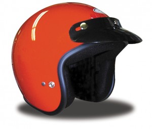 THH T-380 Motorcycle Helmet in Red