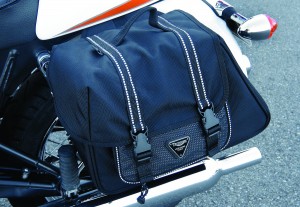 Triumph bags are small, but long-distance touring isn’t one of the T100’s strengths anyway.