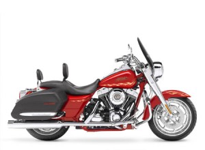 **2007 Harley-Davidson CVO FLHRSE3 Screamin Eagle Road King in Razor Red with Burnt Gold Leafing graphics