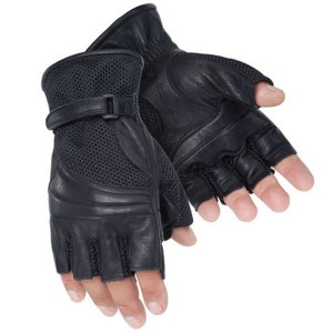 Tourmaster Gel Cruiser Motorcycle Gloves Fingerless Gloves