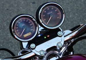 Easy-to-read gauges tell you everything you need to know.