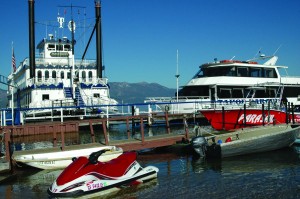 From paddlewheel boat rides to parasailing—Lake Tahoe is a world-class water-sport mecca.