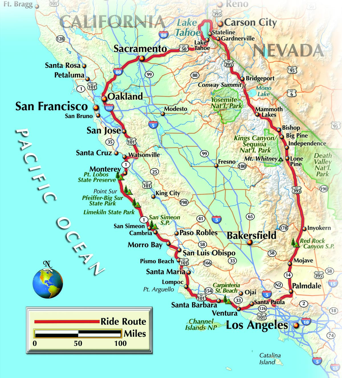 Tahoe Map 