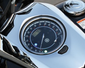 Gauges are sparse and elegant, yet functional.