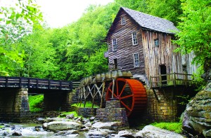 The Old Gristmill in Babcock State Park.