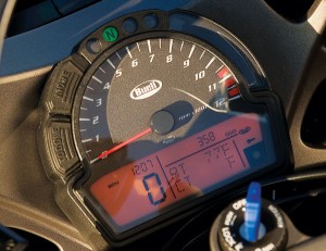2008 Buell 1125R instruments