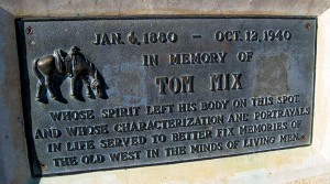 Tom Mix Memorial, AZ.
