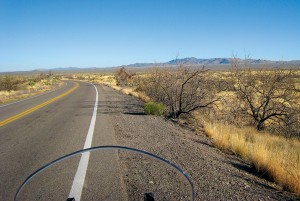Highway near Tucson, AZ. 