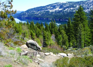 Donner Lake was named after the unfortunate Donner Party, which spent its fateful winter near there in 1846.