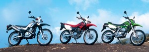 250 Dual-Sport Comparison: Three 250 motorcycles