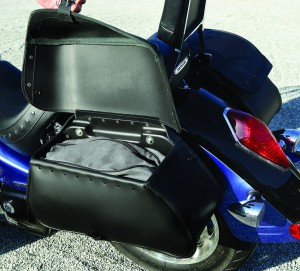 Honda VTX1800T: Saddlebags