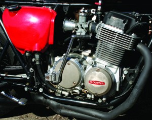 1974 Honda-based Café Racer CB750K.