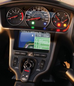 2009 Honda-Gold Wing Dash and Navigation