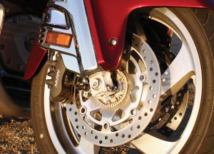 2009 Honda Gold Wing Combined Braking System