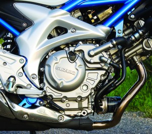 Willing 650 V-twin revs to 10,000 rpm and makes 69 horsepower.