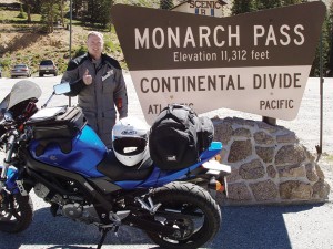 The author at Monarch Pass off Route 50.