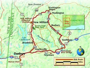 A map of the route taken. (Map by Bill Tipton)