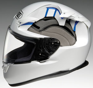 Shoei RF-1100 Motorcycle Helmet cut out