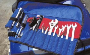 A CruzTOOL kit for Motorcycle Roadside assistance