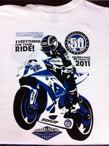 2011 AMA American Superbike Championship Races t-shirt