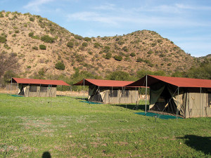 Africa campsite