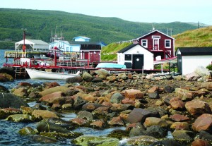 Red Bay, Labrador. This classic little fishing village marks the beginning of the paved road. I celebrated my completion of the TLH with some other riders at the town’s only restaurant.