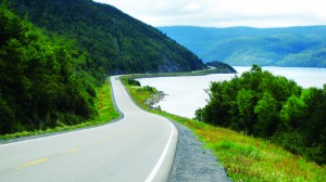 Route 430 on the West Coast of Newfoundland runs 300 twisty miles through views of ocean, mountains and waterfalls. Traffic is light and the road surface is good.