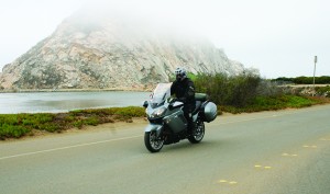 Nothing like a cool, misty-morning ride to Morro Bay, with Morro Rock in the background.