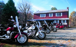 T.W.O. Lodge and Campground is a popular weekend stop for both local and long-distance riders.